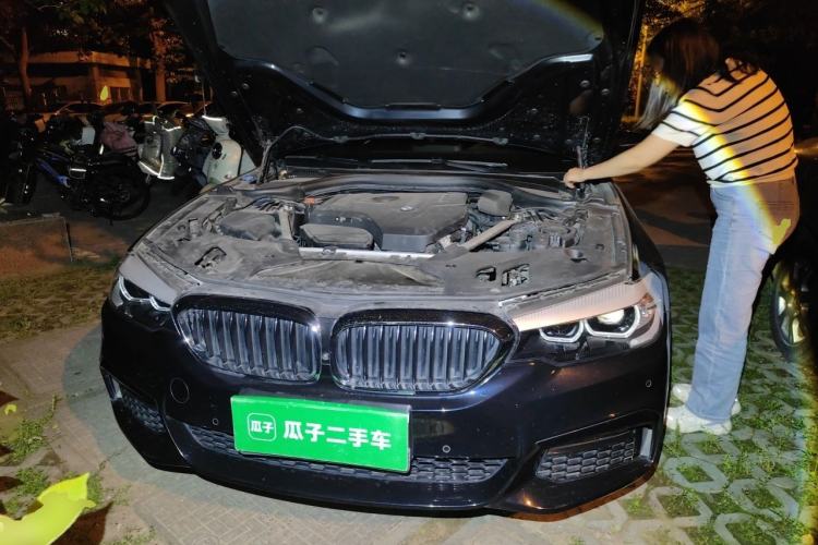 Used BMW 5 Series 2018 525Li M Sport Package Engine Bay