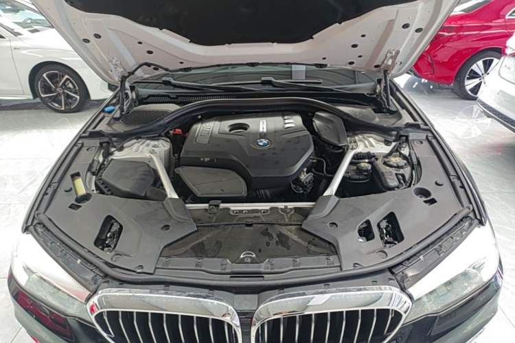 Used BMW 5 Series 2018 525Li Luxury Package Engine Bay