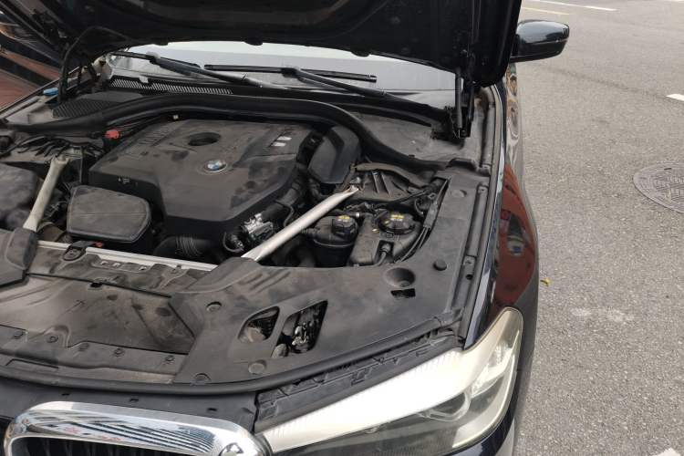 Used BMW 5 Series 2018 Restyled 530Li Luxury Edition M Sport Package Engine Bay Left