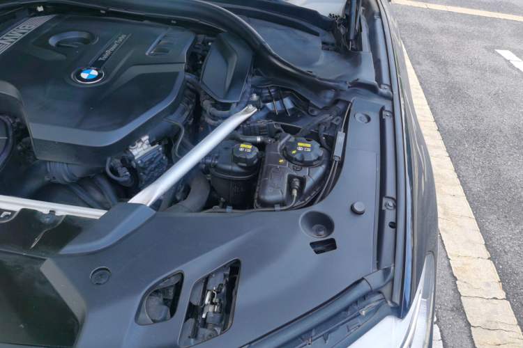 Used BMW 5 Series 2018 Restyled 530Li Luxury Edition M Sport Package Engine Bay Left