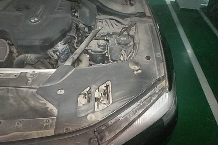 Used BMW 5 Series 2018 525Li Luxury Package Engine Bay Left