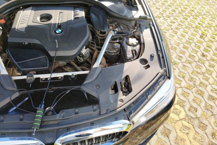 Used BMW 5 Series 2018 Restyled 530Li Luxury Edition M Sport Package Engine Bay Left