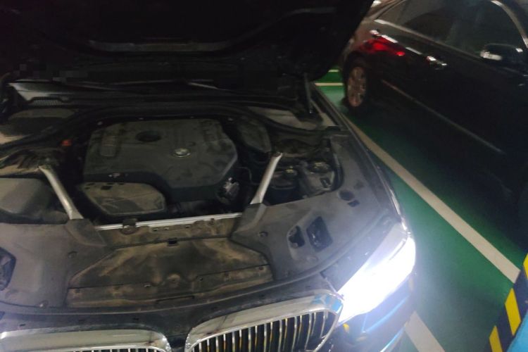 Used BMW 5 Series 2018 Facelifted 530Li Luxury Edition Premium Package Engine Bay Left