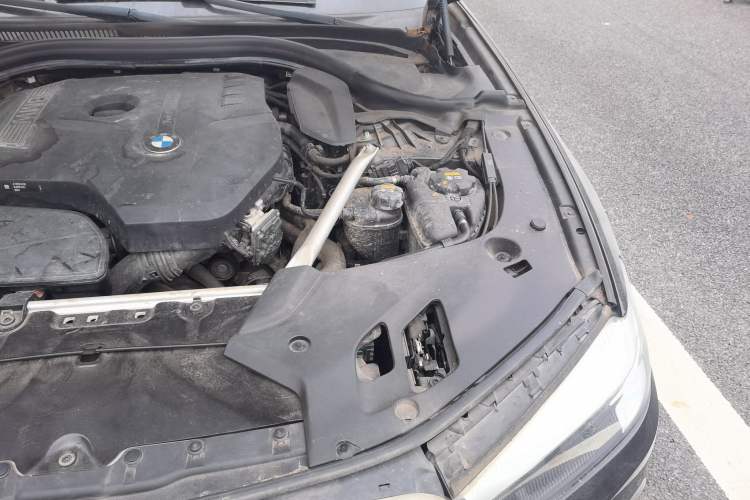 Used BMW 5 Series 2018 525Li Luxury Package Engine Bay Left