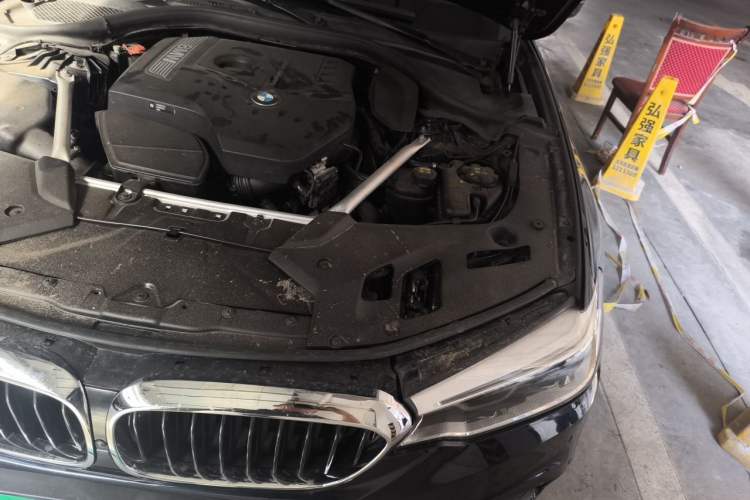 Used BMW 5 Series 2018 530Li Leading Model M Sport Package Engine Bay Left