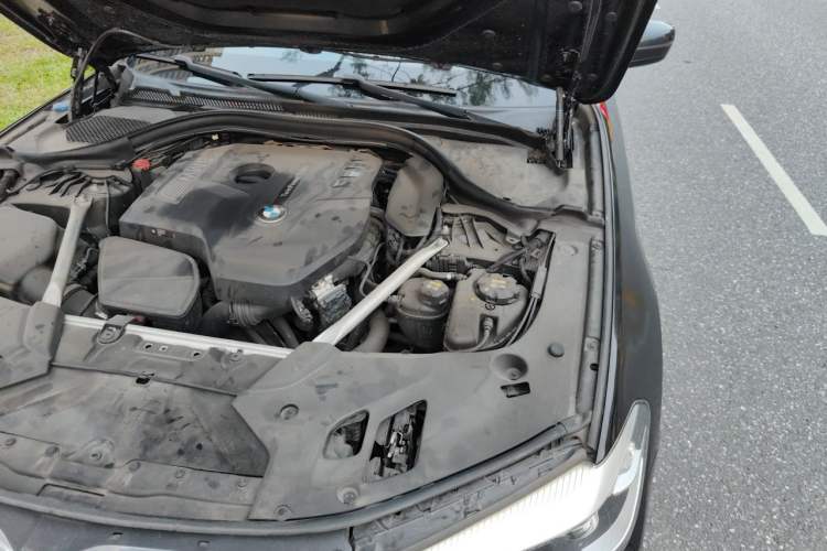 Used BMW 5 Series 2018 525Li Luxury Package Engine Bay Left