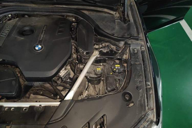 Used BMW 5 Series 2018 525Li Luxury Package Engine Bay Left
