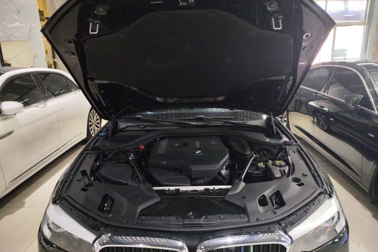 Used BMW 5 Series 2018 530Li Leading Model M Sport Package Engine Bay