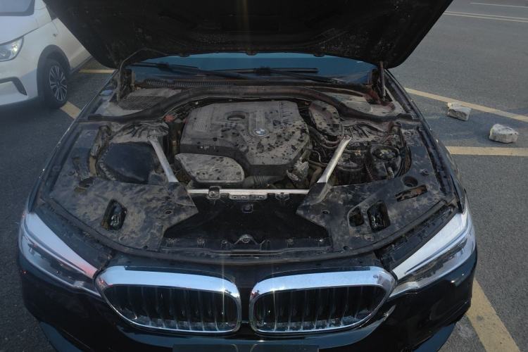 Used BMW 5 Series 2018 525Li M Sport Package Engine Bay