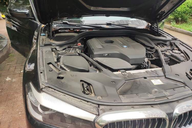 Used BMW 5 Series 2018 530Li Leading Edition Luxury Package Engine Bay Right