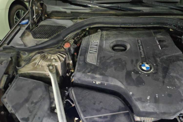 Used BMW 5 Series 2018 525Li Luxury Package Engine Bay Right