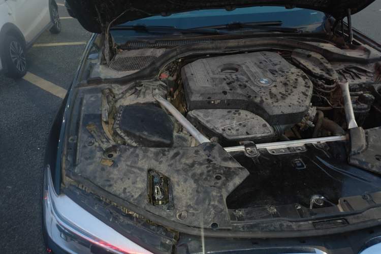 Used BMW 5 Series 2018 525Li M Sport Package Engine Bay Right