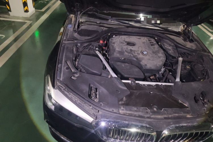 Used BMW 5 Series 2018 525Li Luxury Package Engine Bay Right