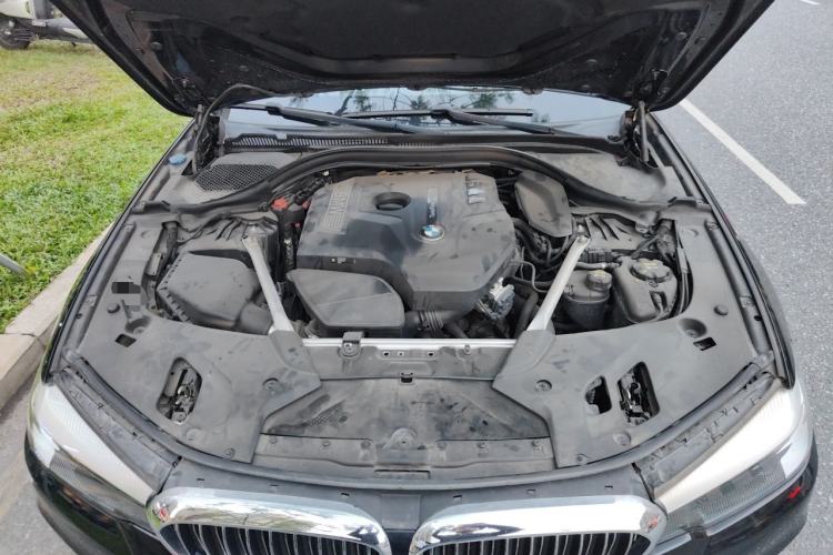 Used BMW 5 Series 2018 525Li Luxury Package Engine Bay