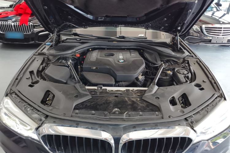 Used BMW 5 Series 2018 530Li Leading Model M Sport Package Engine Bay