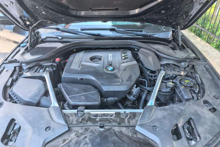 Used BMW 5 Series 2018 525Li M Sport Package Engine Bay
