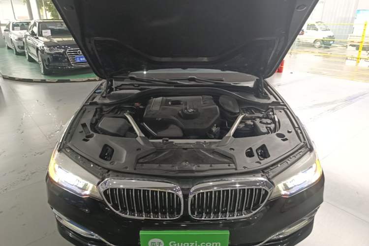 Used BMW 5 Series 2018 525Li Luxury Package Engine Bay