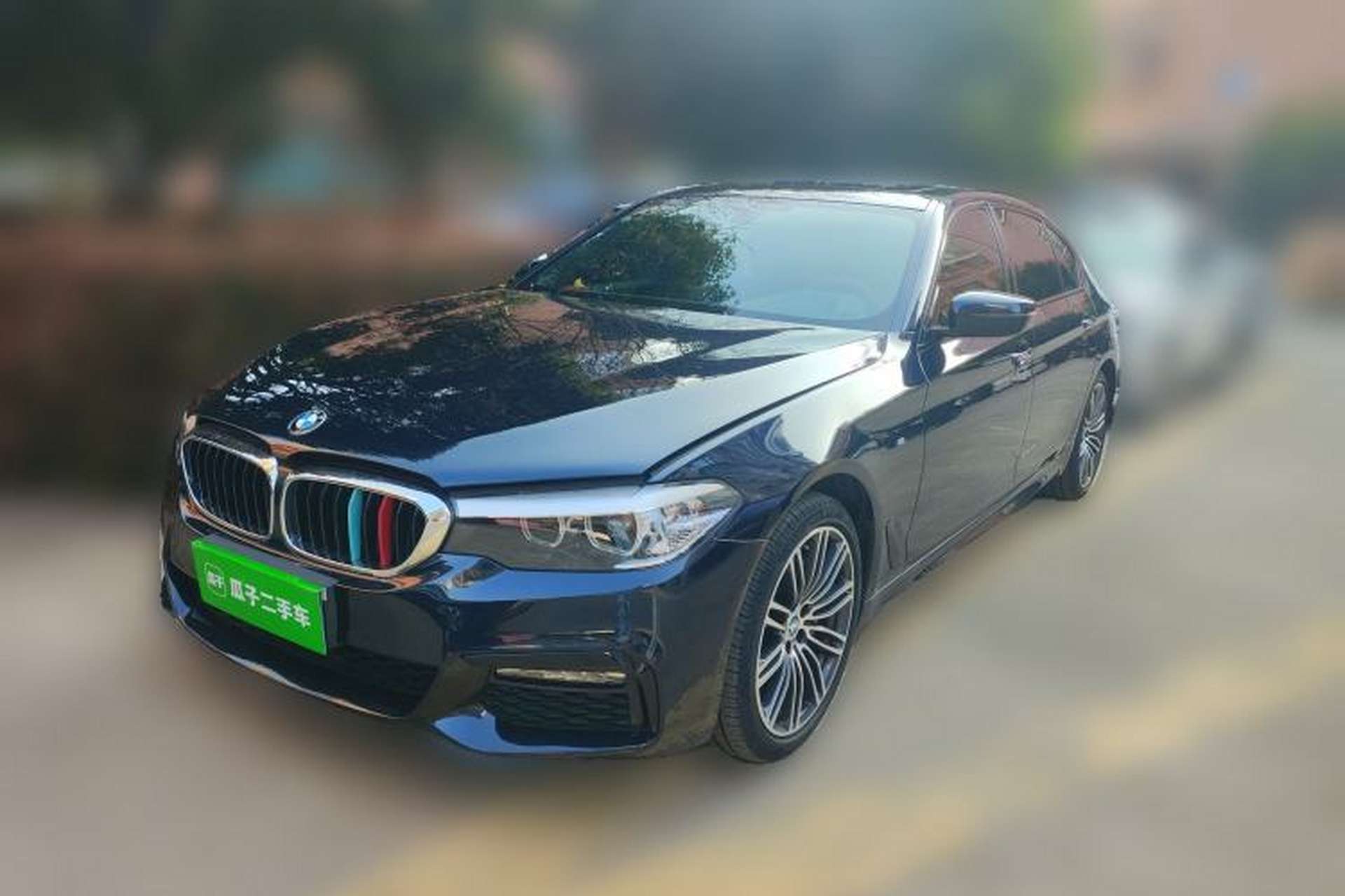 Used BMW 5 Series 2018 Restyled 530Li Leading Edition M Sport Package Front Left 45 Deg