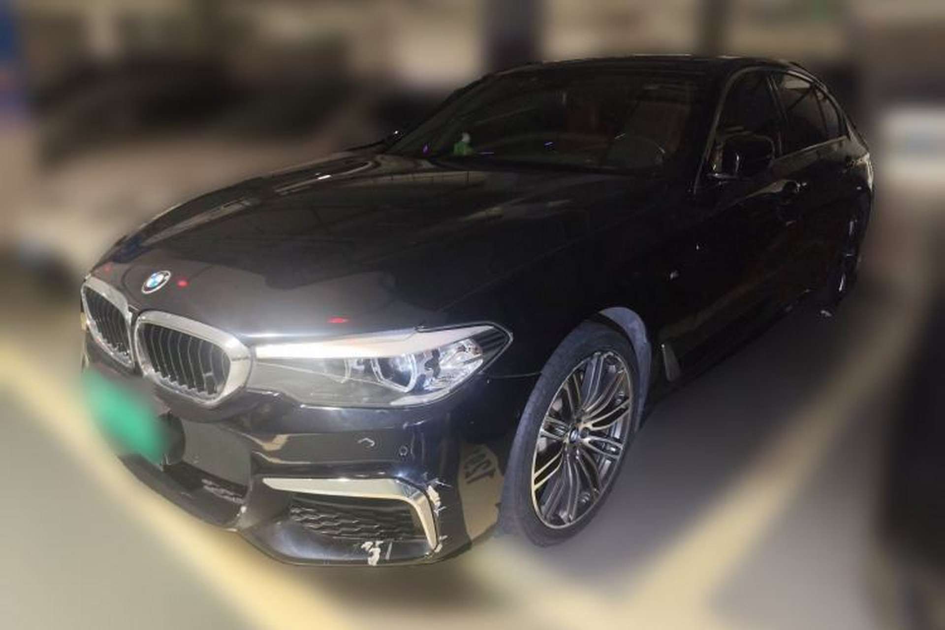 Used BMW 5 Series 2018 Restyled 530Li Leading Edition M Sport Package Front Left 45 Deg