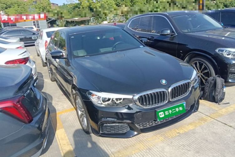Used BMW 5 Series 2018 525Li M Sport Package Front Right 45 Deg