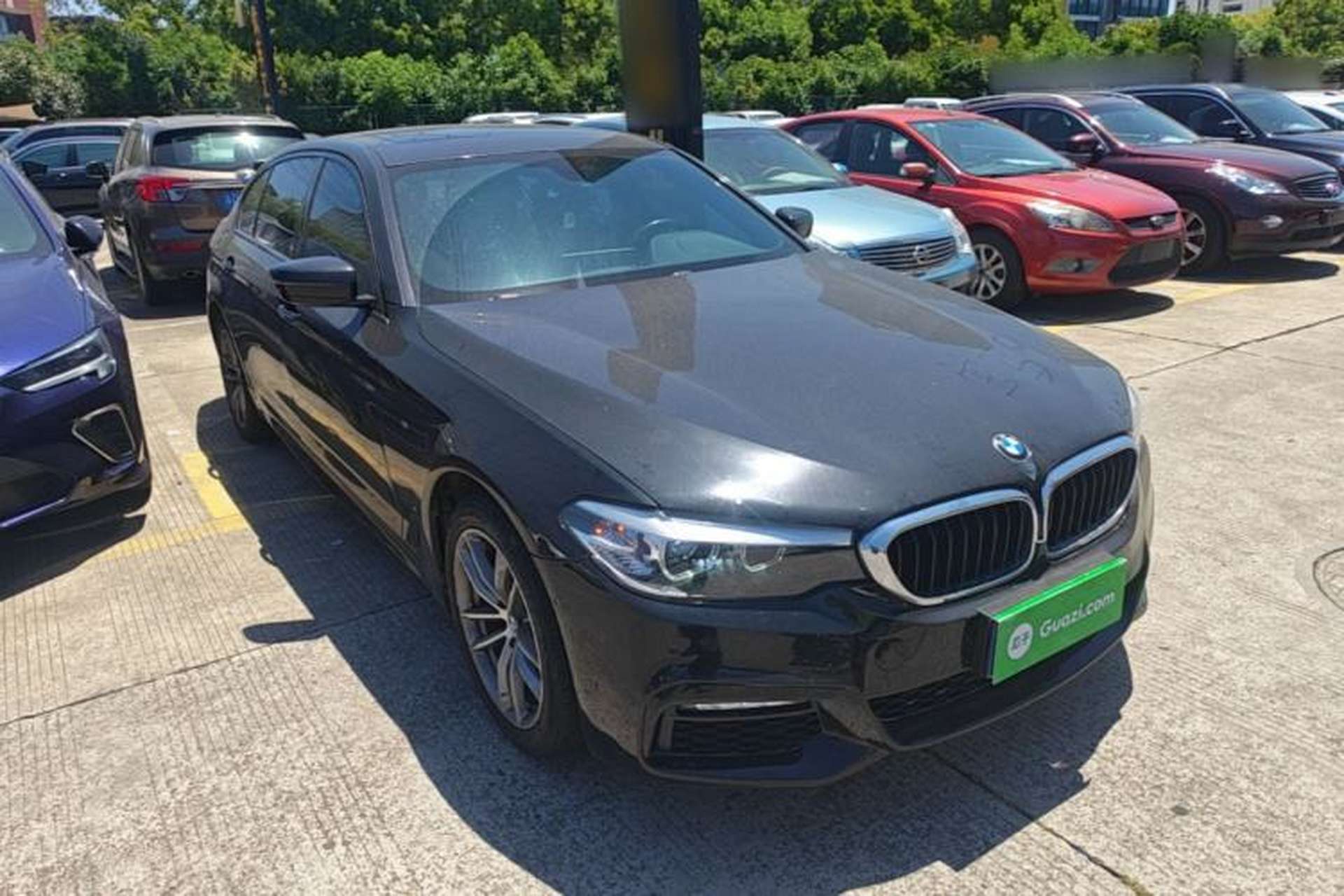 Used BMW 5 Series 2018 525Li M Sport Package Front Right 45 Deg