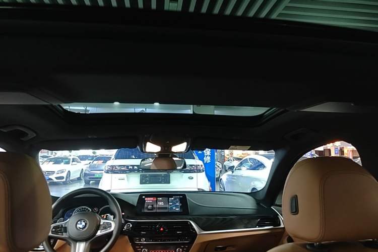 Used BMW 5 Series 2018 530Li Luxury Edition M Sport Package Headliner