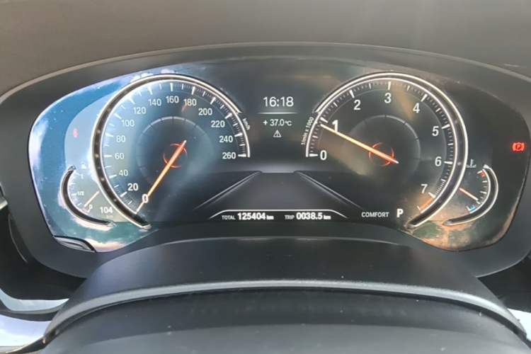 Used BMW 5 Series 2018 525Li M Sport Package Instrument Cluster