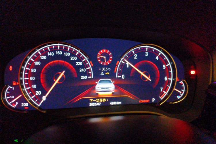 Used BMW 5 Series 2018 525Li M Sport Package Instrument Cluster