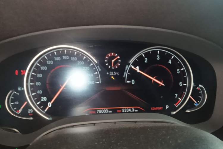 Used BMW 5 Series 2018 Facelifted 530Li xDrive M Sport Package Instrument Cluster