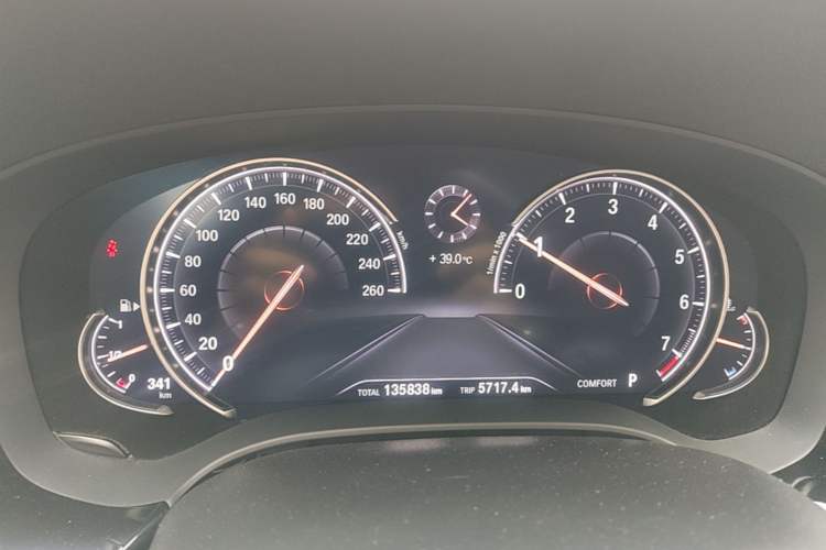 Used BMW 5 Series 2018 Facelifted 530Li xDrive Luxury Package Instrument Cluster