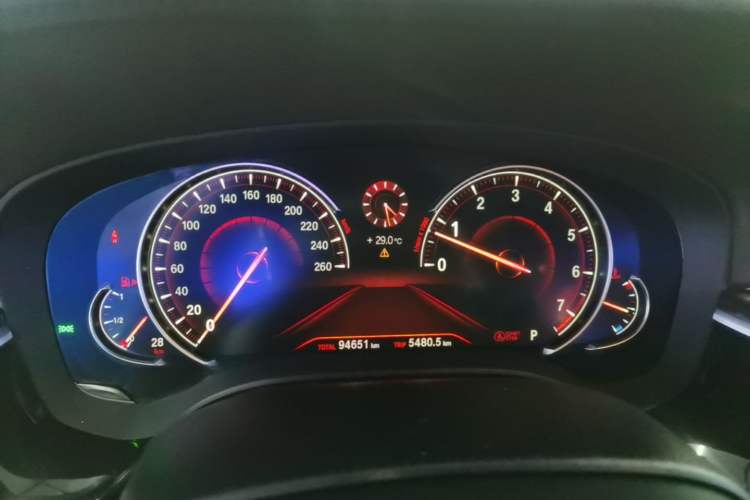 Used BMW 5 Series 2018 Restyled 530Li Leading Edition M Sport Package Instrument Cluster