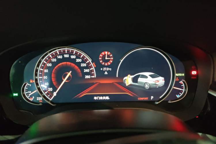 Used BMW 5 Series 2018 525Li M Sport Package Instrument Cluster