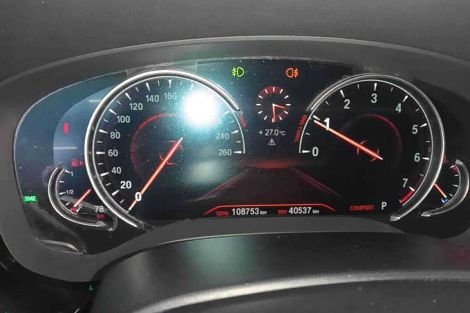 Used BMW 5 Series 2018 530Li Luxury Edition M Sport Package Instrument Cluster