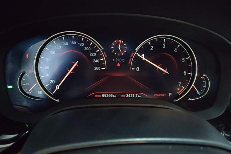 Used BMW 5 Series 2018 Restyled 530Li Luxury Edition M Sport Package Instrument Cluster