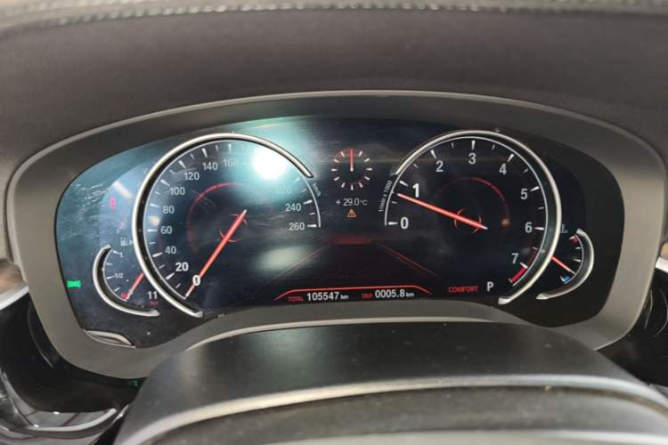 Used BMW 5 Series 2018 Facelifted 530Li Luxury Edition Premium Package Instrument Cluster
