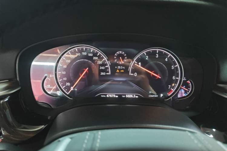 Used BMW 5 Series 2018 Facelifted 530Li Luxury Edition Premium Package Instrument Cluster