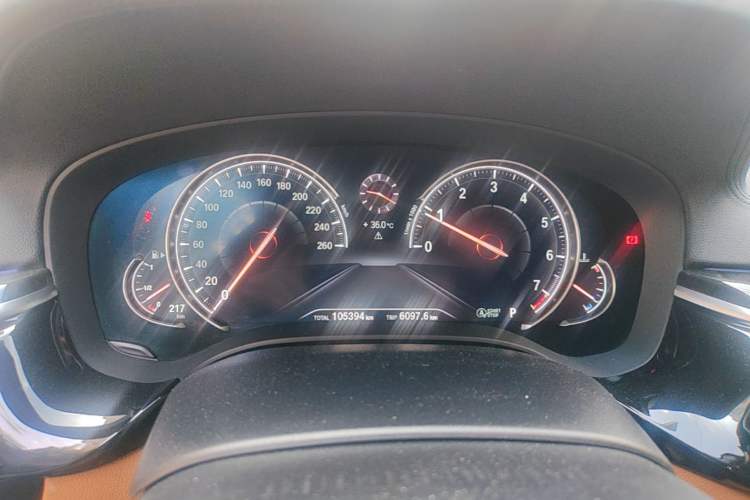 Used BMW 5 Series 2018 Restyled 530Li Leading Edition M Sport Package Instrument Cluster