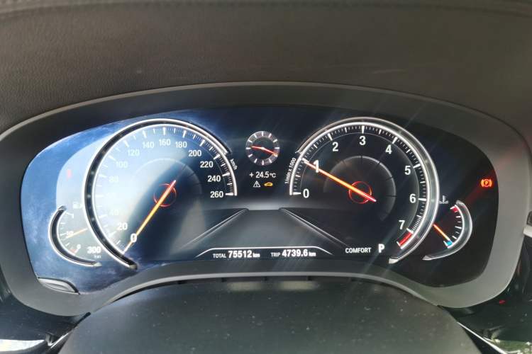 Used BMW 5 Series 2018 Restyled 530Li Luxury Edition M Sport Package Instrument Cluster