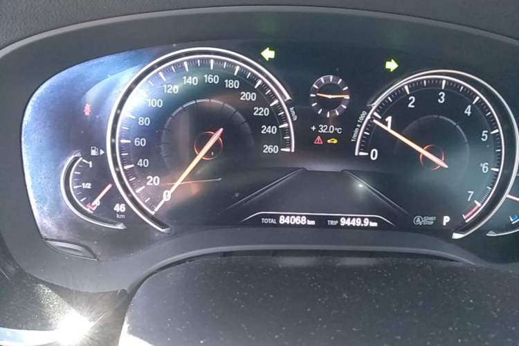 Used BMW 5 Series 2018 Restyled 530Li Leading Edition M Sport Package Instrument Cluster