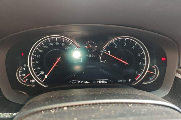 Used BMW 5 Series 2018 Restyled 530Li Leading Edition M Sport Package Instrument Cluster