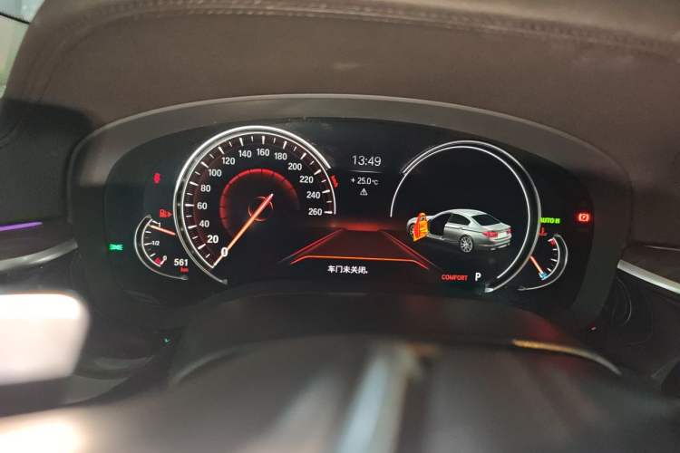 Used BMW 5 Series 2018 Facelifted 530Li Luxury Edition Premium Package Instrument Cluster