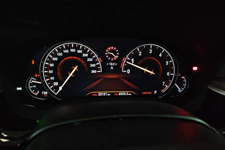 Used BMW 5 Series 2018 530Li Leading Edition Luxury Package Instrument Cluster