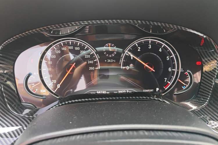 Used BMW 5 Series 2018 Restyled 530Li Leading Edition M Sport Package Instrument Cluster