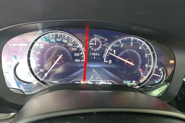 Used BMW 5 Series 2018 525Li Luxury Package Instrument Cluster