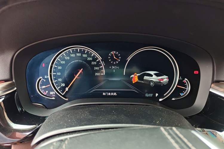 Used BMW 5 Series 2018 Revised Version 530Li Leading Edition Luxury Package Instrument Cluster