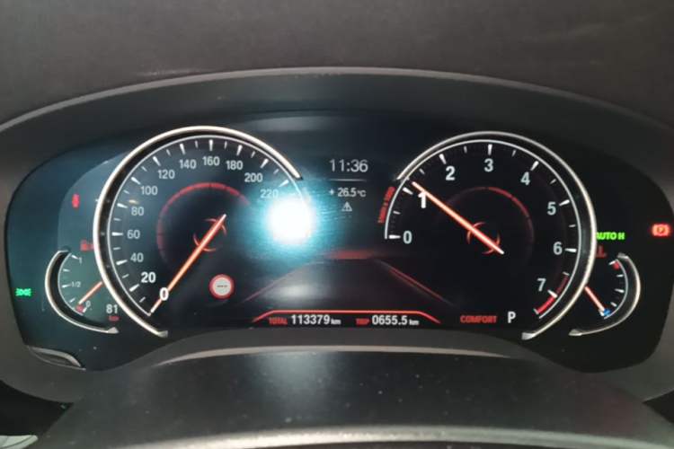 Used BMW 5 Series 2018 Facelifted 530Li Luxury Edition Premium Package Instrument Cluster