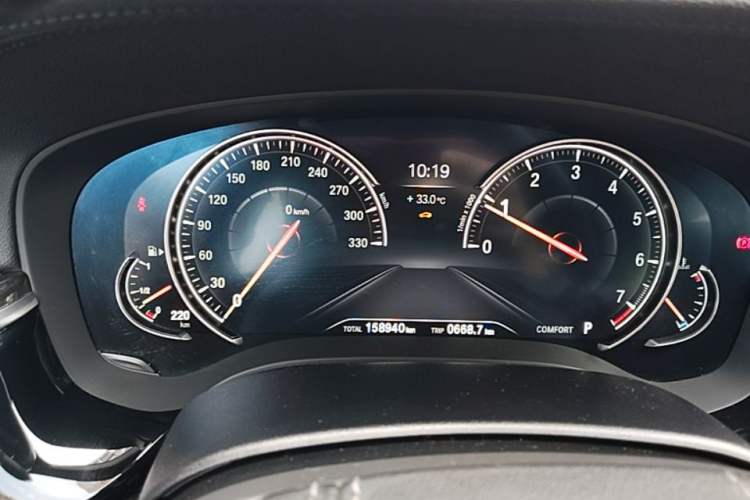 Used BMW 5 Series 2018 525Li M Sport Package Instrument Cluster