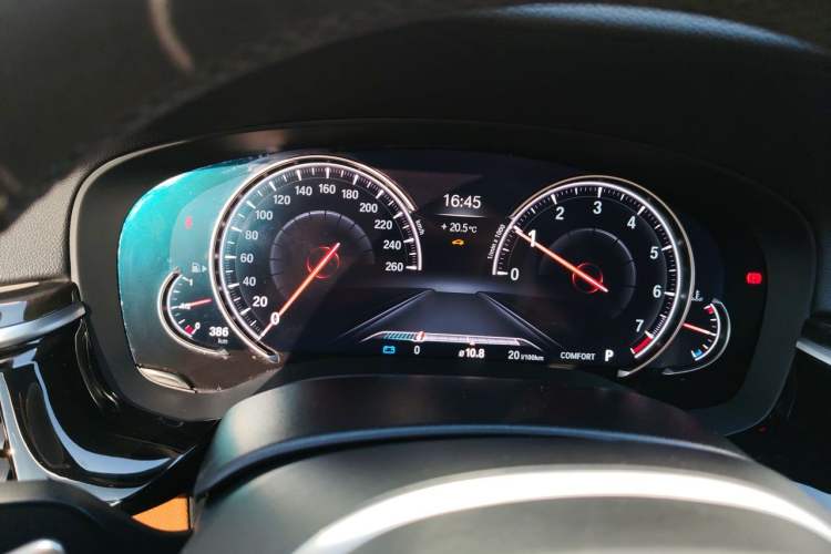 Used BMW 5 Series 2018 Restyled 530Li Luxury Edition M Sport Package Instrument Cluster