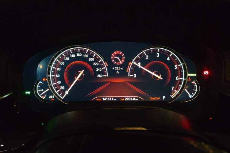 Used BMW 5 Series 2018 Facelifted 530Li Luxury Edition Premium Package Instrument Cluster