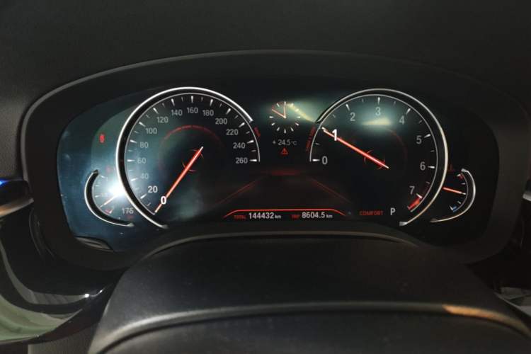 Used BMW 5 Series 2018 Restyled 530Li Leading Edition M Sport Package Instrument Cluster